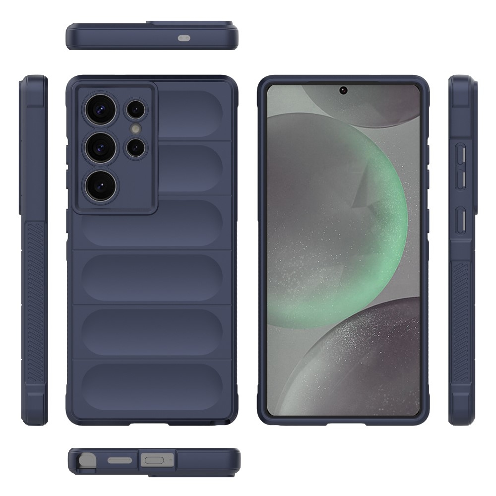 Rugg odolný gelový obal na Samsung Galaxy S25 Ultra - tmavěmodrý