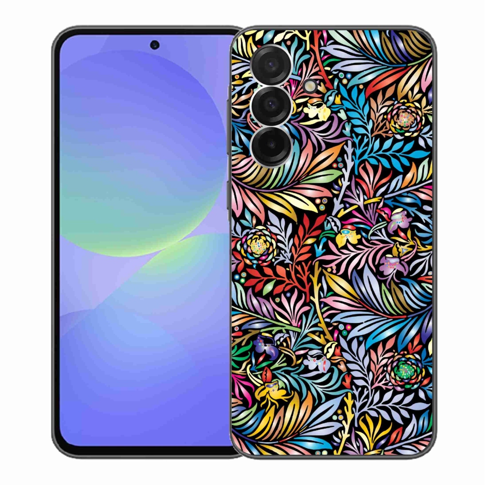 Gelový kryt mmCase na Samsung Galaxy A36 5G - květiny 5