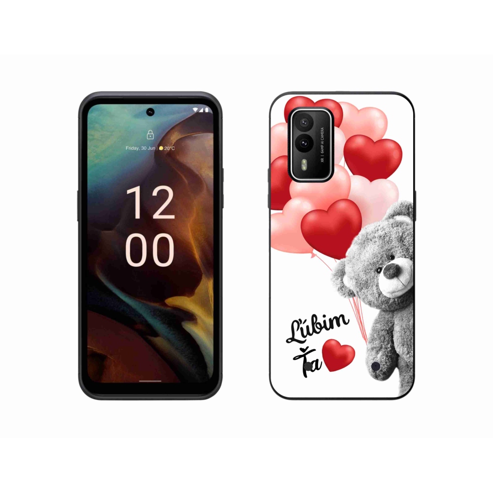 Gelový obal mmCase na Nokia XR21 - ľúbim ťa sk