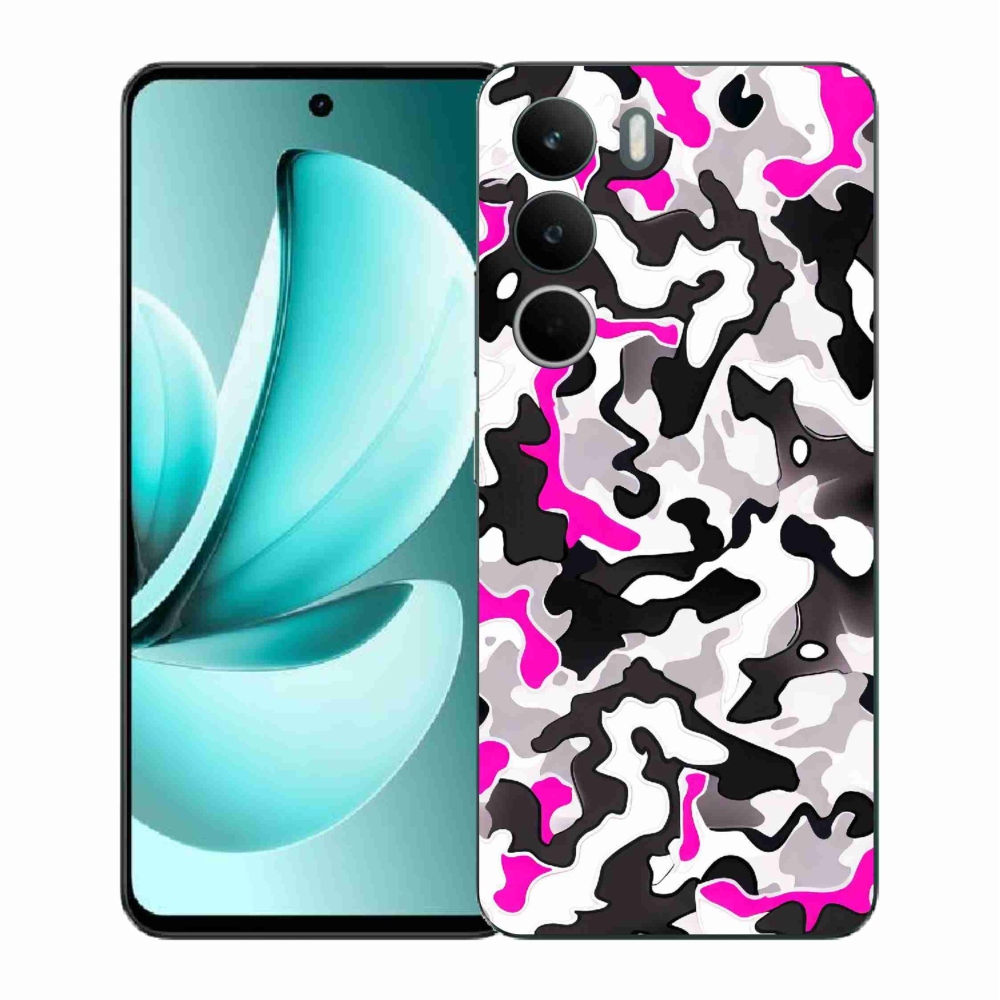 Gelový kryt mmCase na Realme C71 - maskáčový vzor 5