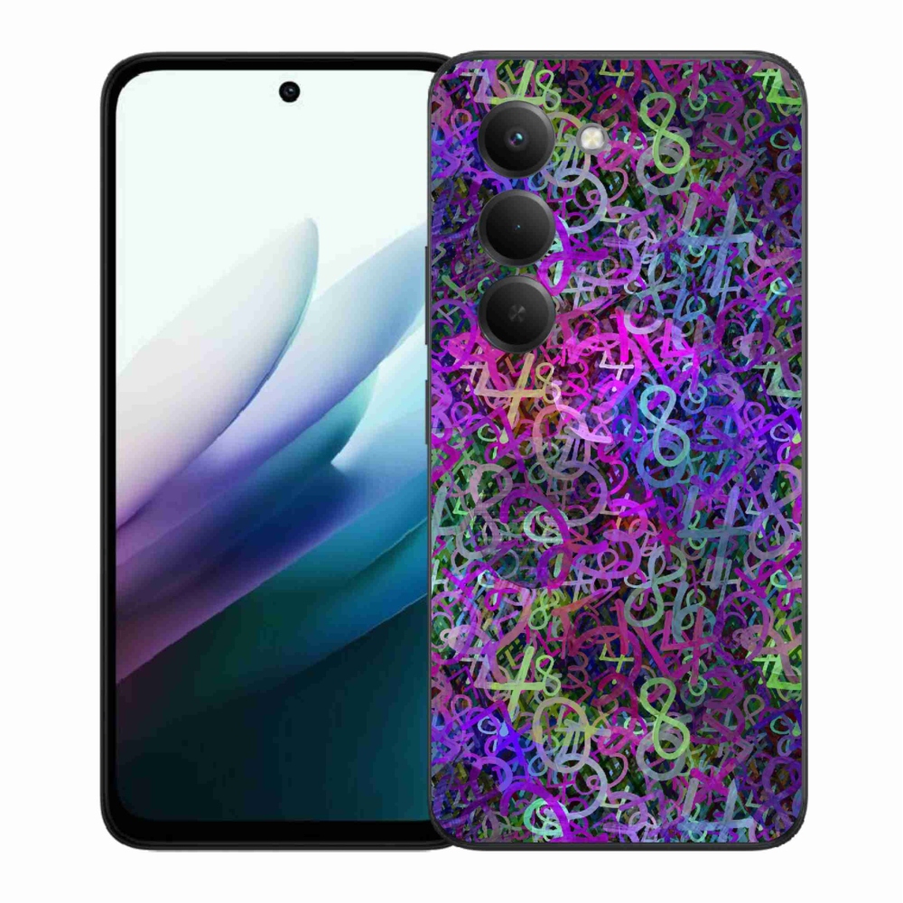 Gelový kryt mmCase na Xiaomi Redmi 15 4G/5G (171mm) - abstraktní motiv 25