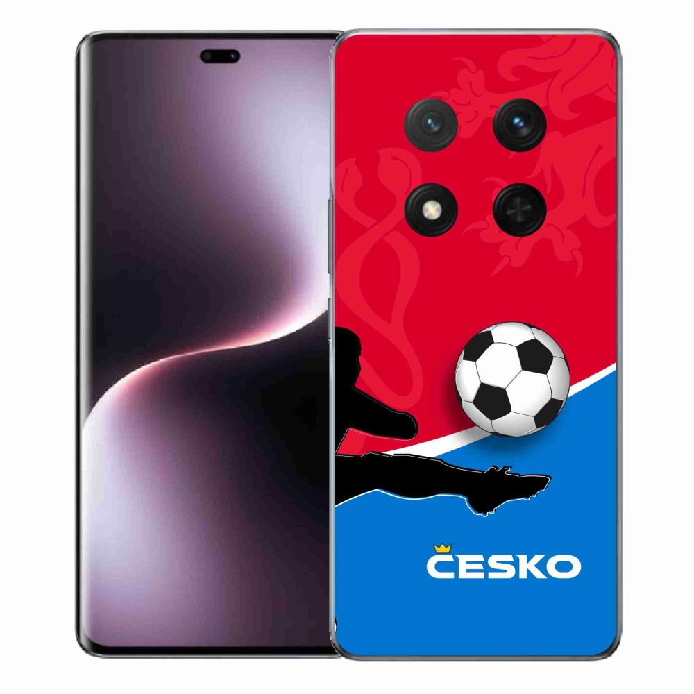 Gelový kryt mmCase na Honor Magic 7 Lite 5G - fotbal Česko 2