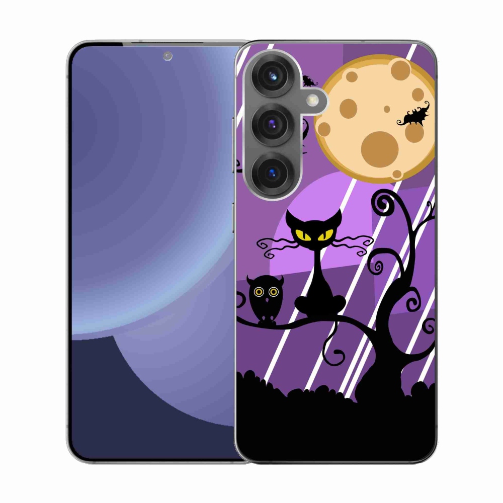 Gelový kryt mmCase na Samsung Galaxy S25 - halloween