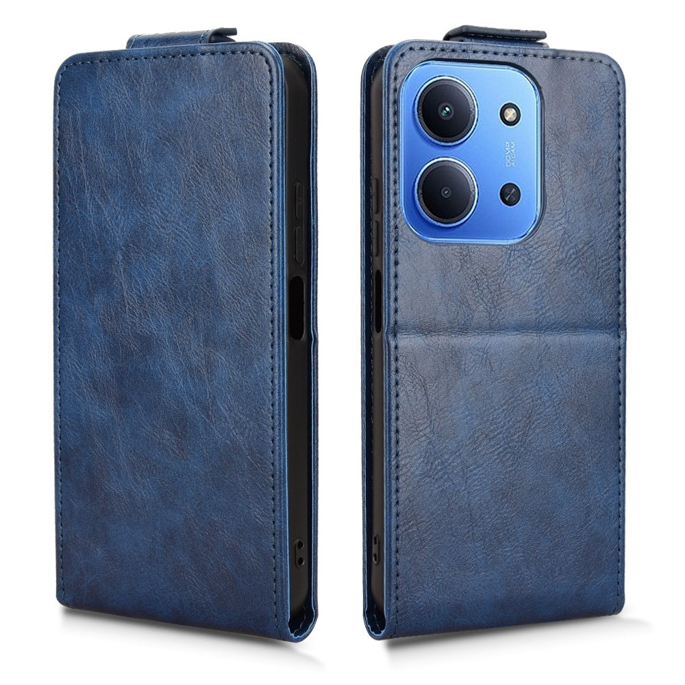 Vert flipové pouzdro na Xiaomi Redmi 15C 4G (171mm)/Poco C85 4G (171mm) - modré