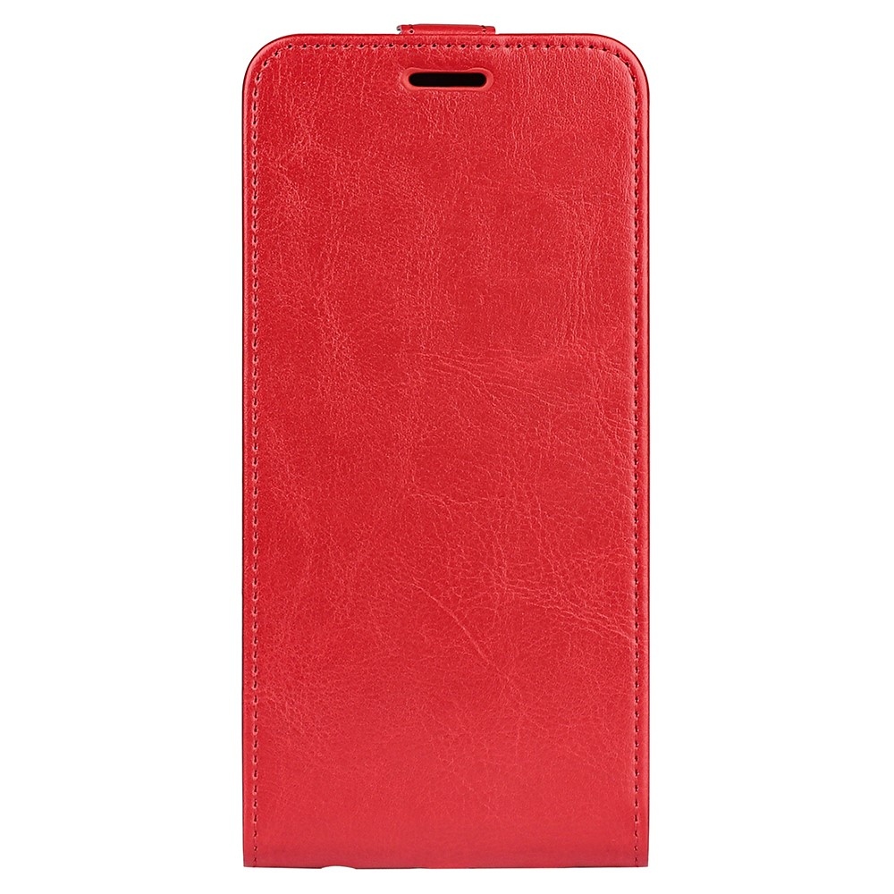 Vertical knížkové pouzdro na Samsung Galaxy S25 - červené