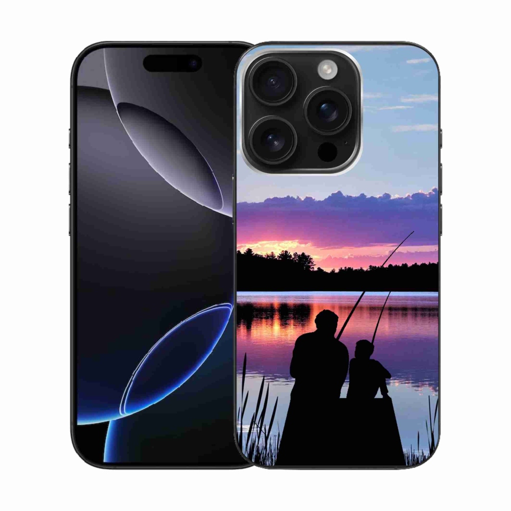 Gelový kryt mmCase na iPhone 16 Pro - rybaření 2
