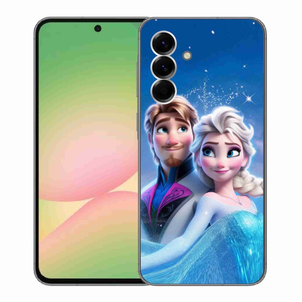 Gelový kryt mmCase na Samsung Galaxy A56 5G - ledové království 1