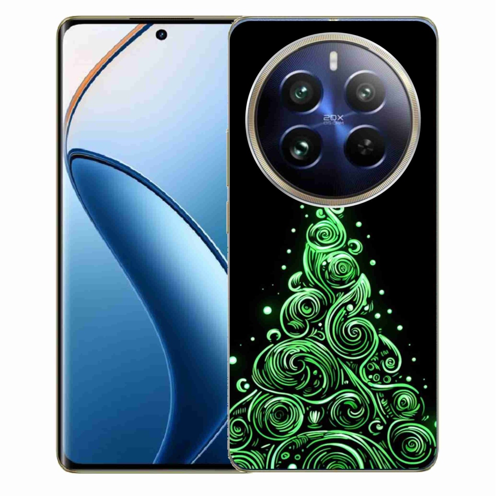 Gelový kryt mmCase na Realme 12 Pro 5G/12 Pro+ 5G - neonový vánoční stromek 3
