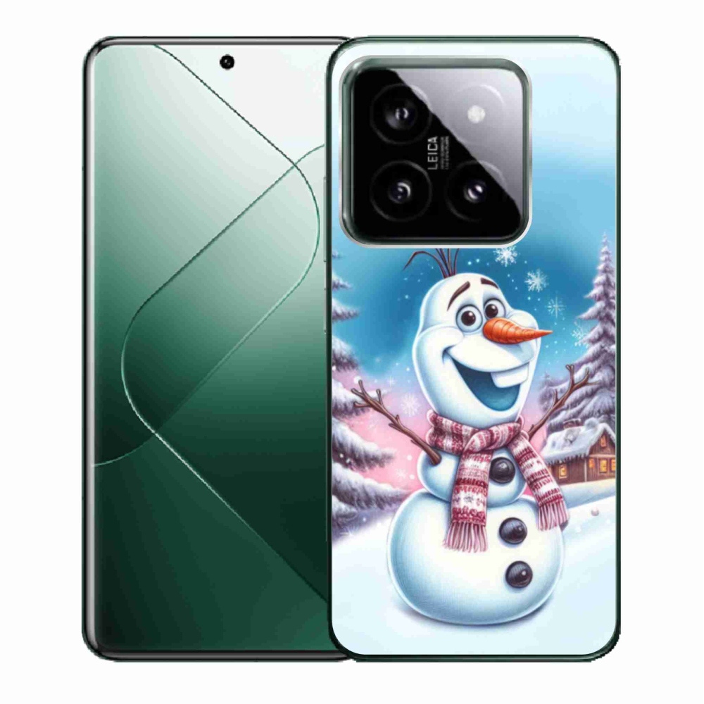 Gelový kryt mmCase na Xiaomi 14 - ledové království