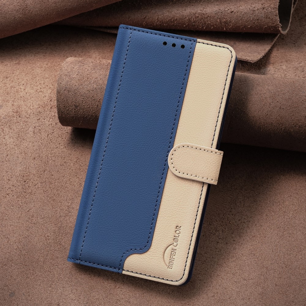BNF DUO knížkové pouzdro na Xiaomi 15 - modré