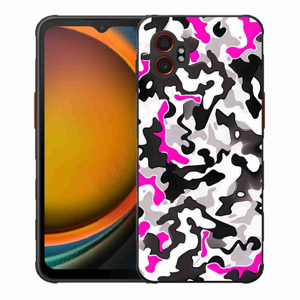 Gelový kryt mmCase na Samsung Galaxy Xcover 7 Pro - maskáčový vzor 5