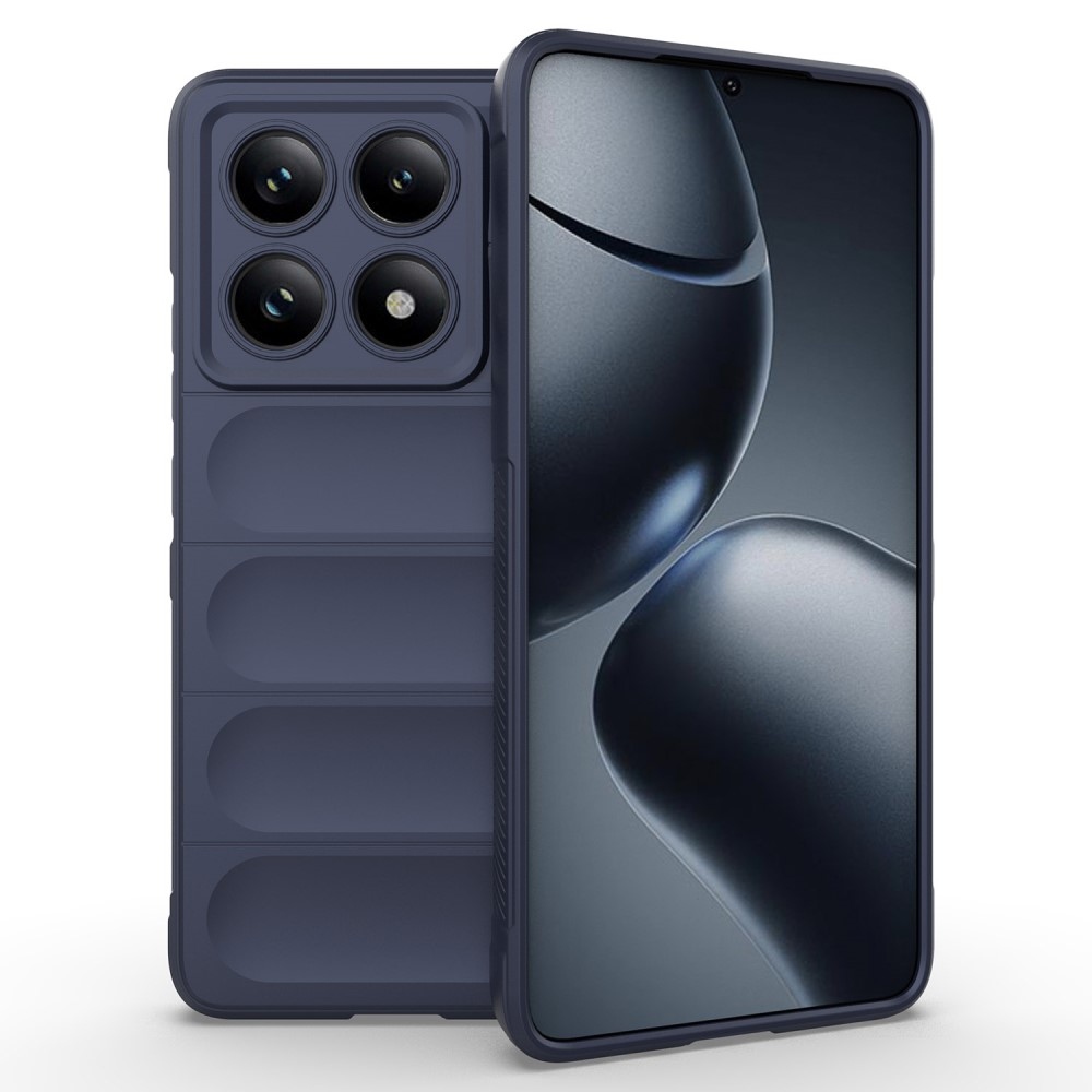 Rugg odolný gelový obal na Xiaomi Redmi Note 14 Pro 5G/Poco X7 5G - tmavěmodrý