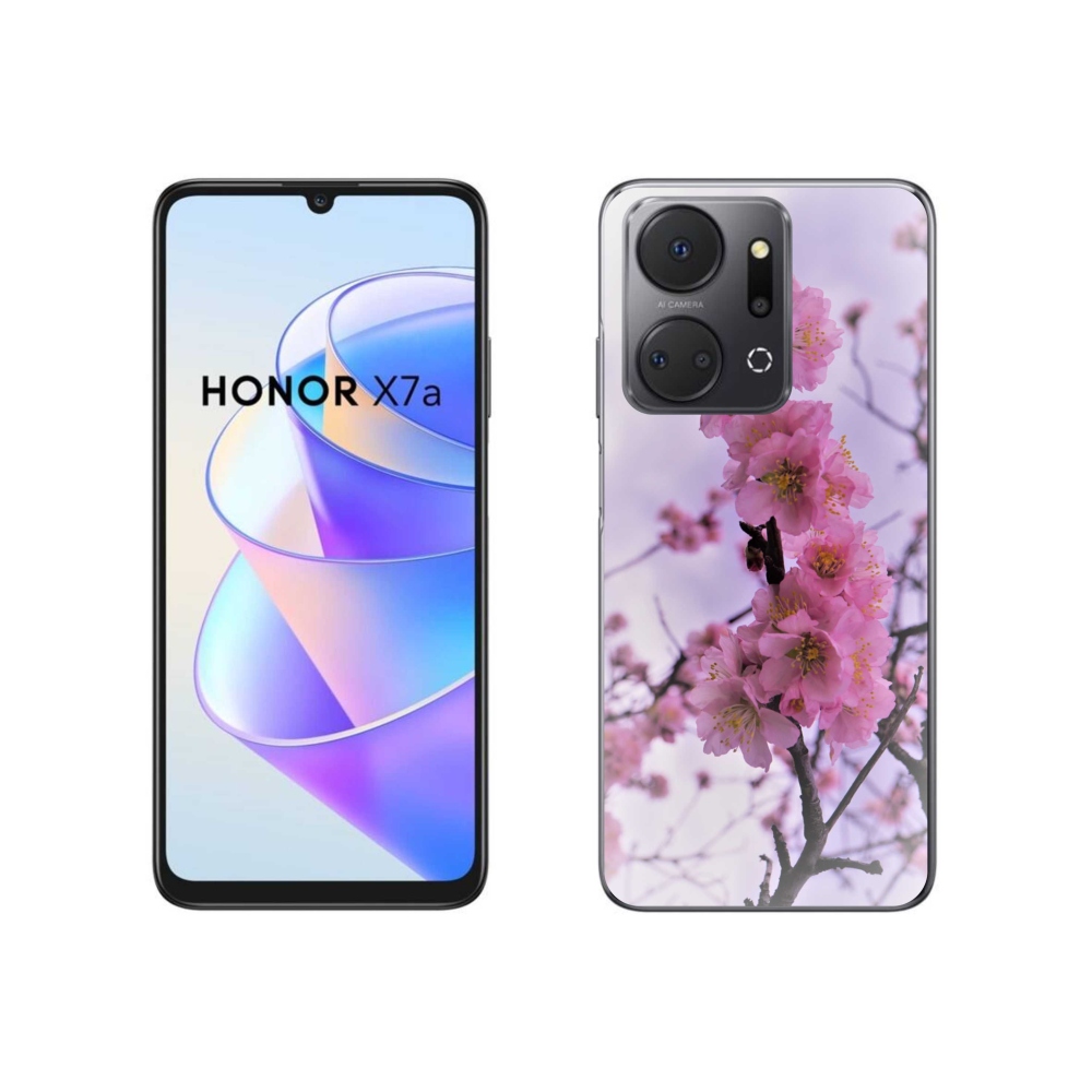 Gelový kryt mmCase na Honor X7a - květiny 7
