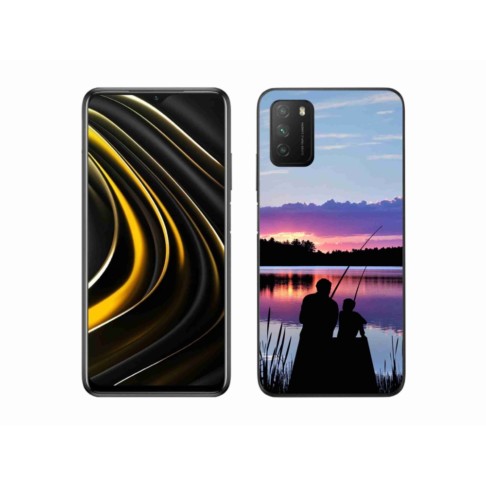 Gelový kryt mmCase na Xiaomi Poco M3 - rybaření 2