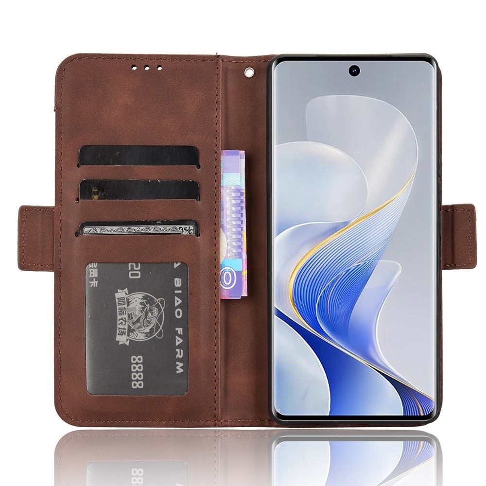 Multi knížkové pouzdro na Vivo V40 5G - hnědé