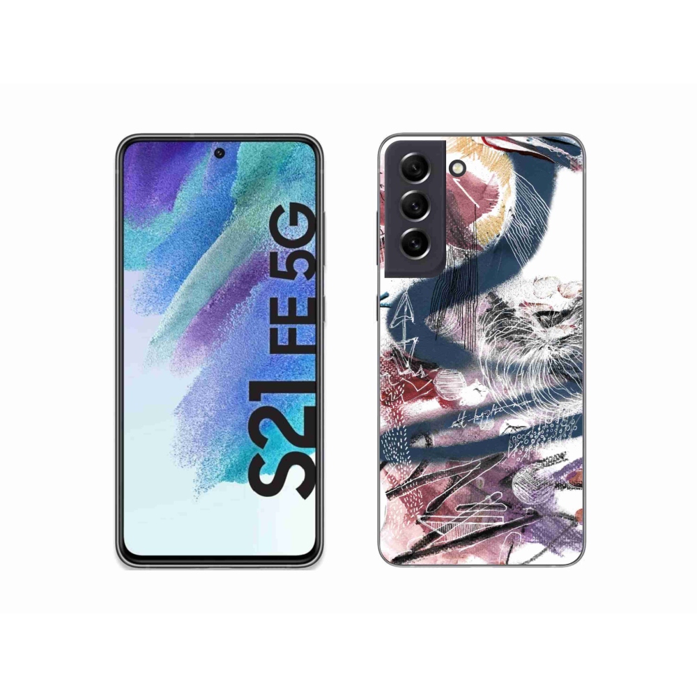 Gelový kryt mmCase na Samsung Galaxy S21 FE 5G - abstraktní motiv 28