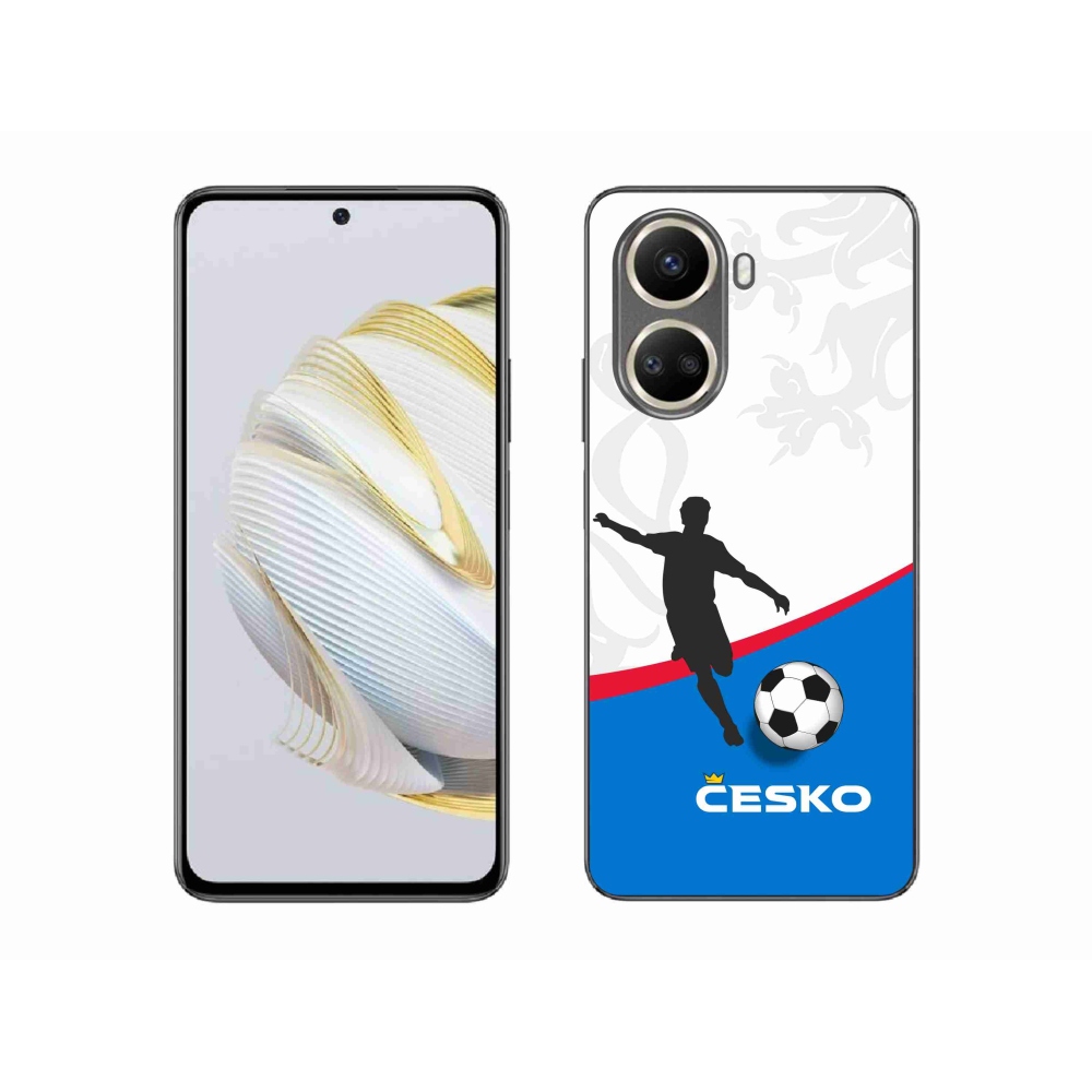 Gelový kryt mmCase na Huawei Nova 10 SE - fotbal Česko 1
