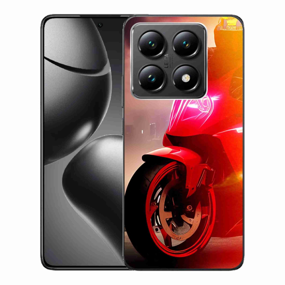 Gelový kryt mmCase na Xiaomi 14T - motorka