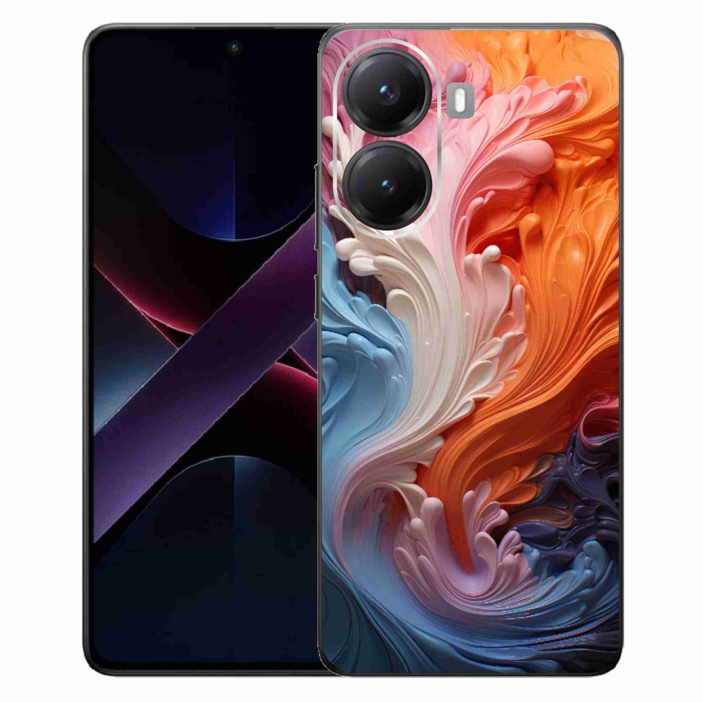 Gelový kryt mmCase na Xiaomi Poco X7 Pro 5G - abstraktní motiv 8