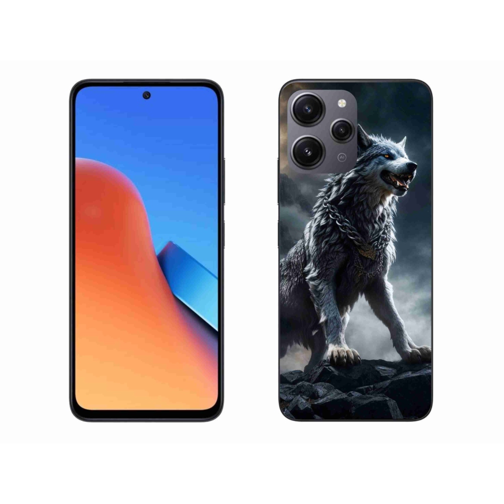 Gelový kryt mmCase na Xiaomi Redmi 12 - vlk 1