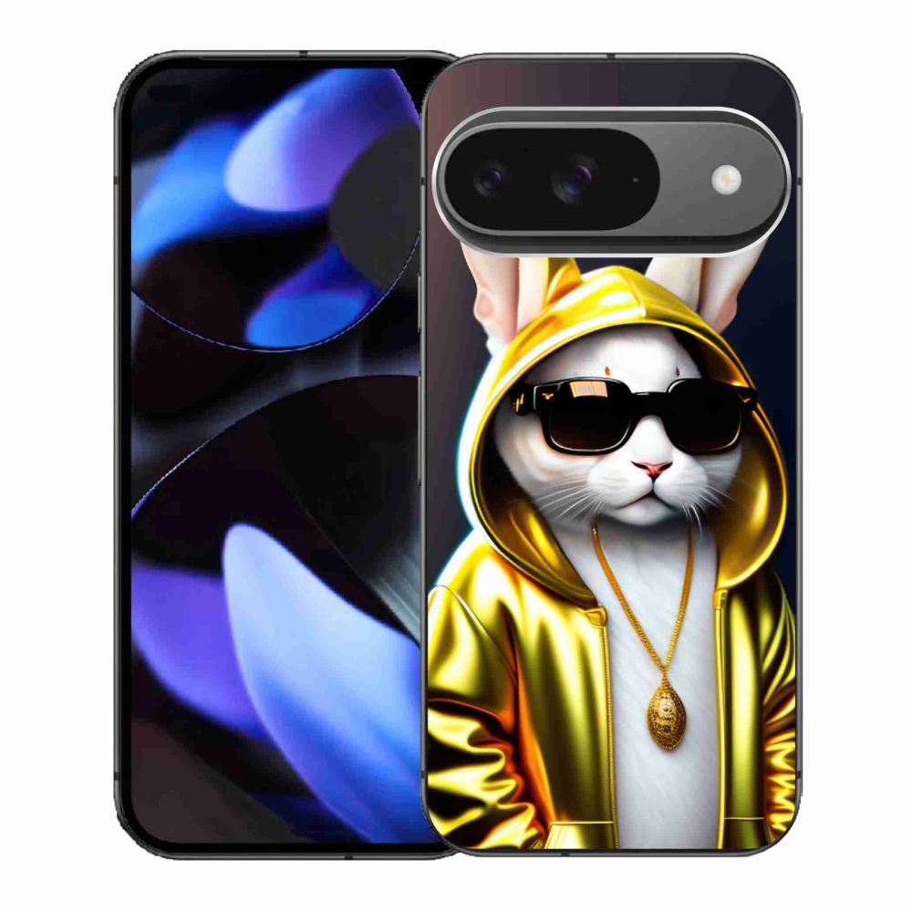 Gelový kryt mmCase na Google Pixel 9/9 Pro - kočka boss