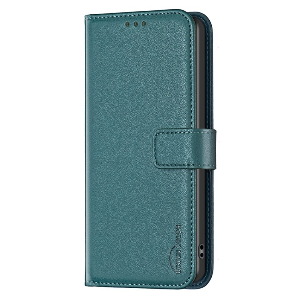 BNF knížkové pouzdro na Xiaomi Poco F7 5G - zelené