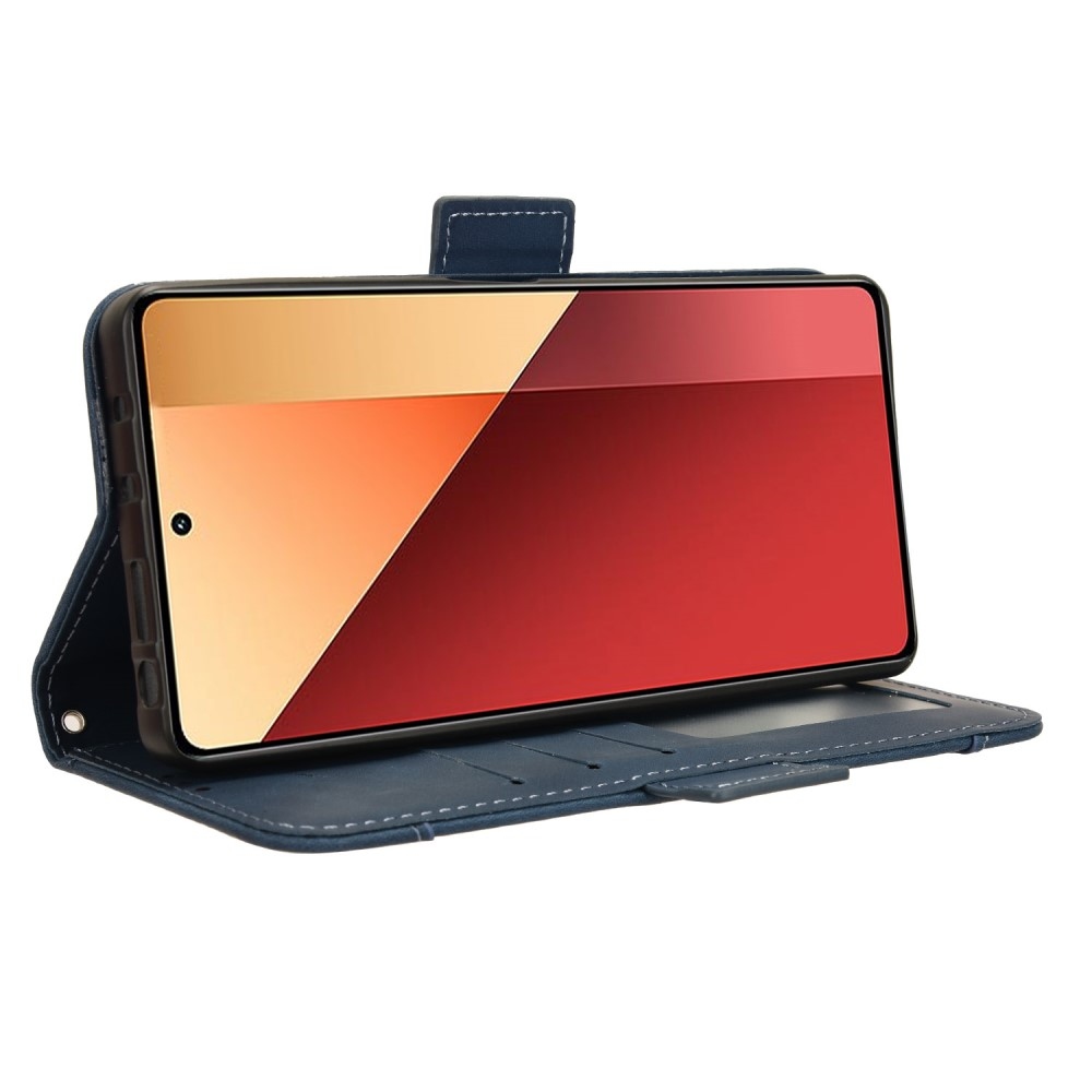 Cards knížkové pouzdro na Xiaomi Redmi Note 14S/Note 13 Pro 4G/Poco M6 Pro - modré