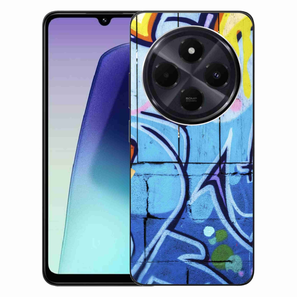 Gelový kryt mmCase na Xiaomi Redmi 14C/Poco C75 - graffiti