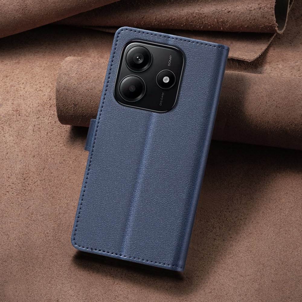BNF knížkové pouzdro na Xiaomi Redmi Note 14 5G - modré