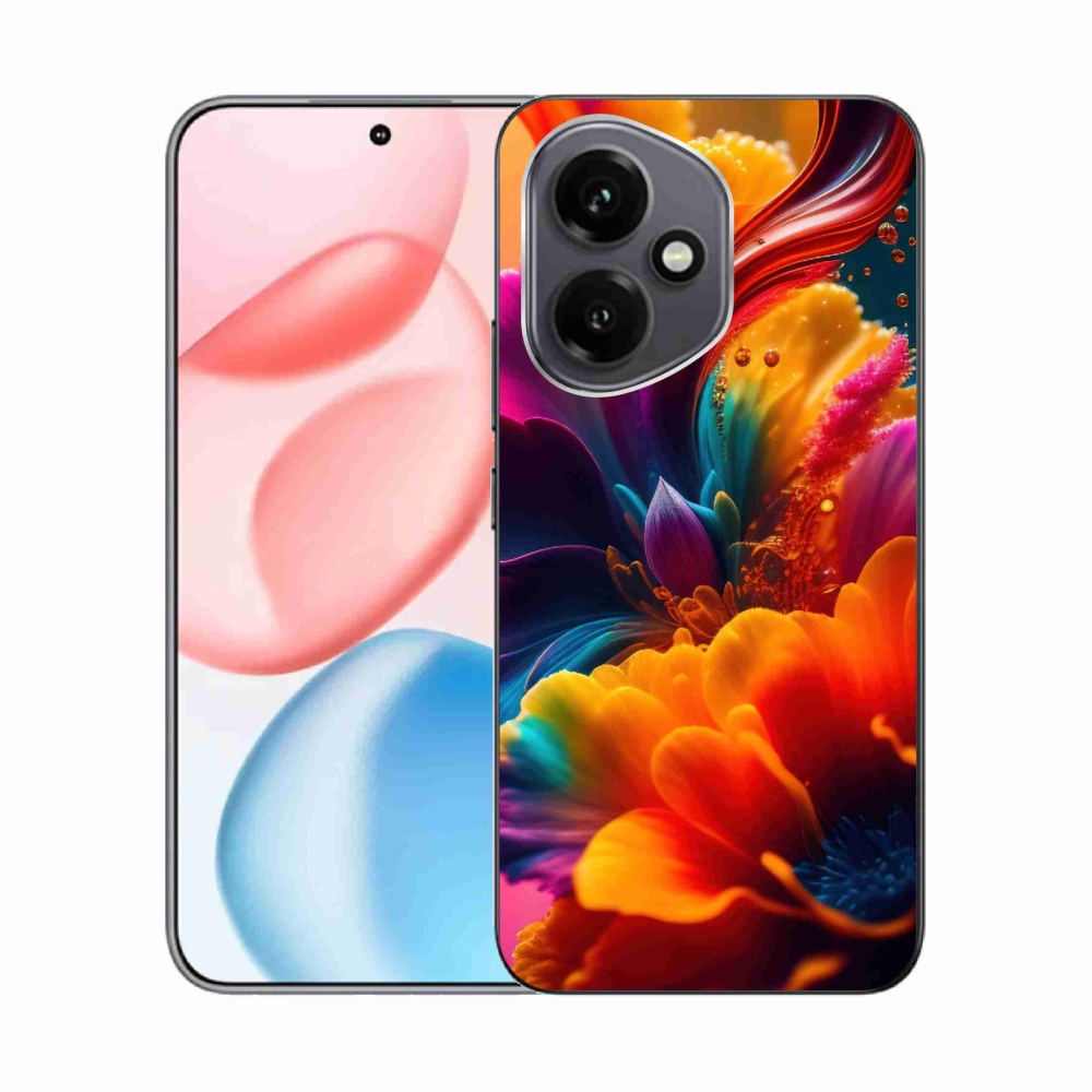 Gelový kryt mmCase na Honor 400 - abstraktní motiv 2