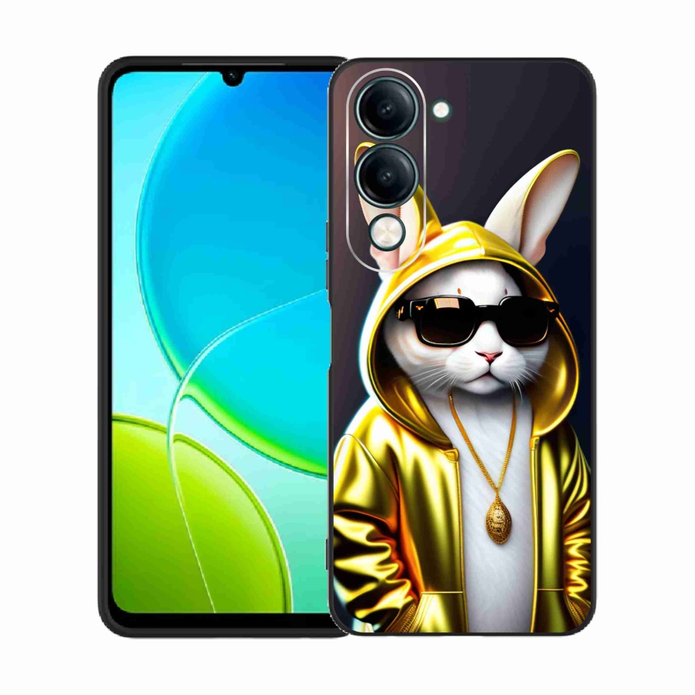 Gelový kryt mmCase na Vivo Y29s 5G - kočka boss