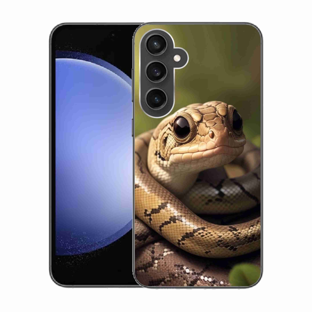 Gelový kryt mmCase na Samsung Galaxy S23 FE - had 1