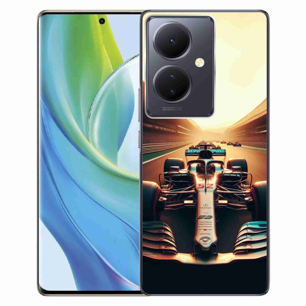 Gelový kryt mmCase na Vivo V29 Lite 5G - formule 1