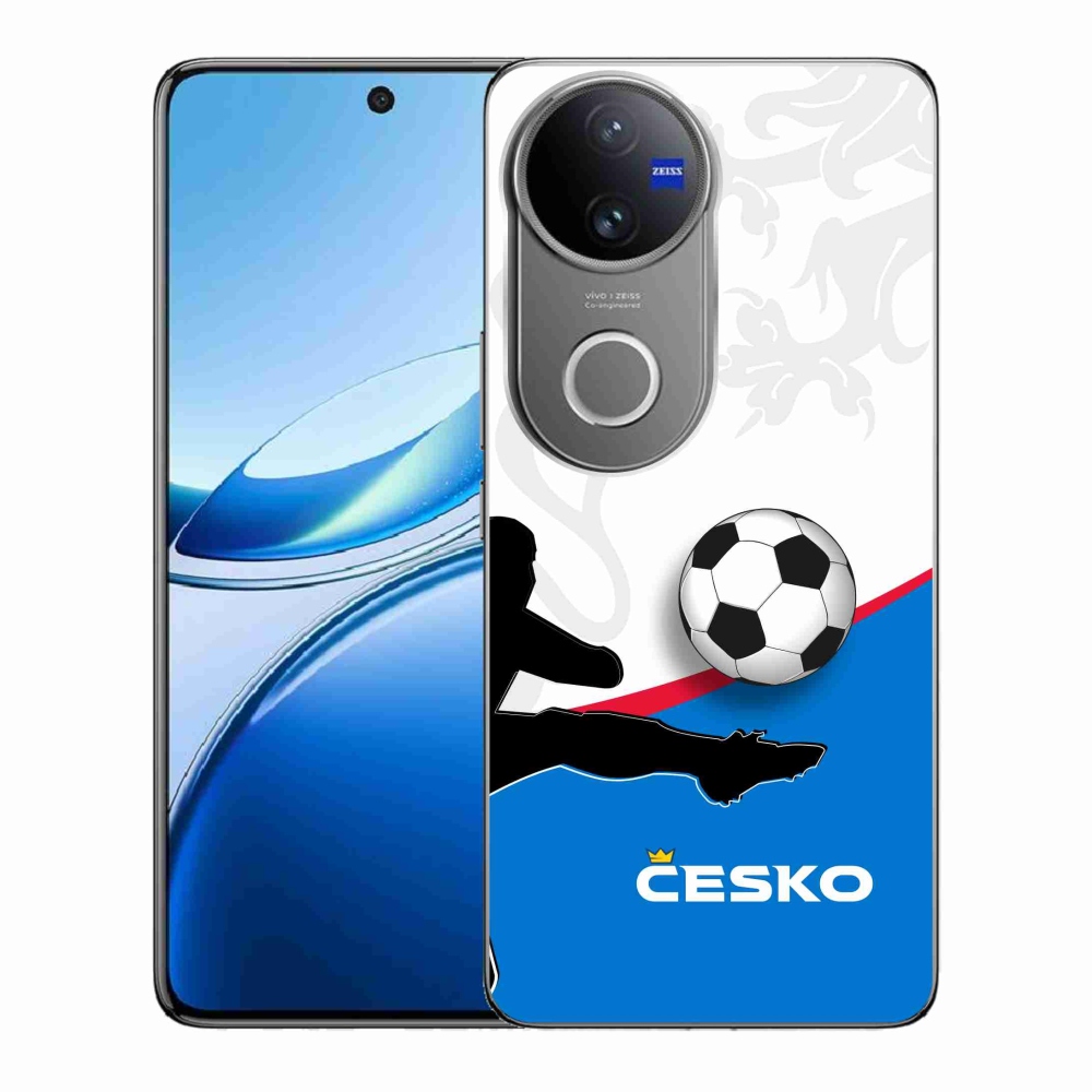 Gelový kryt mmCase na Vivo V50 5G - fotbal Česko 3
