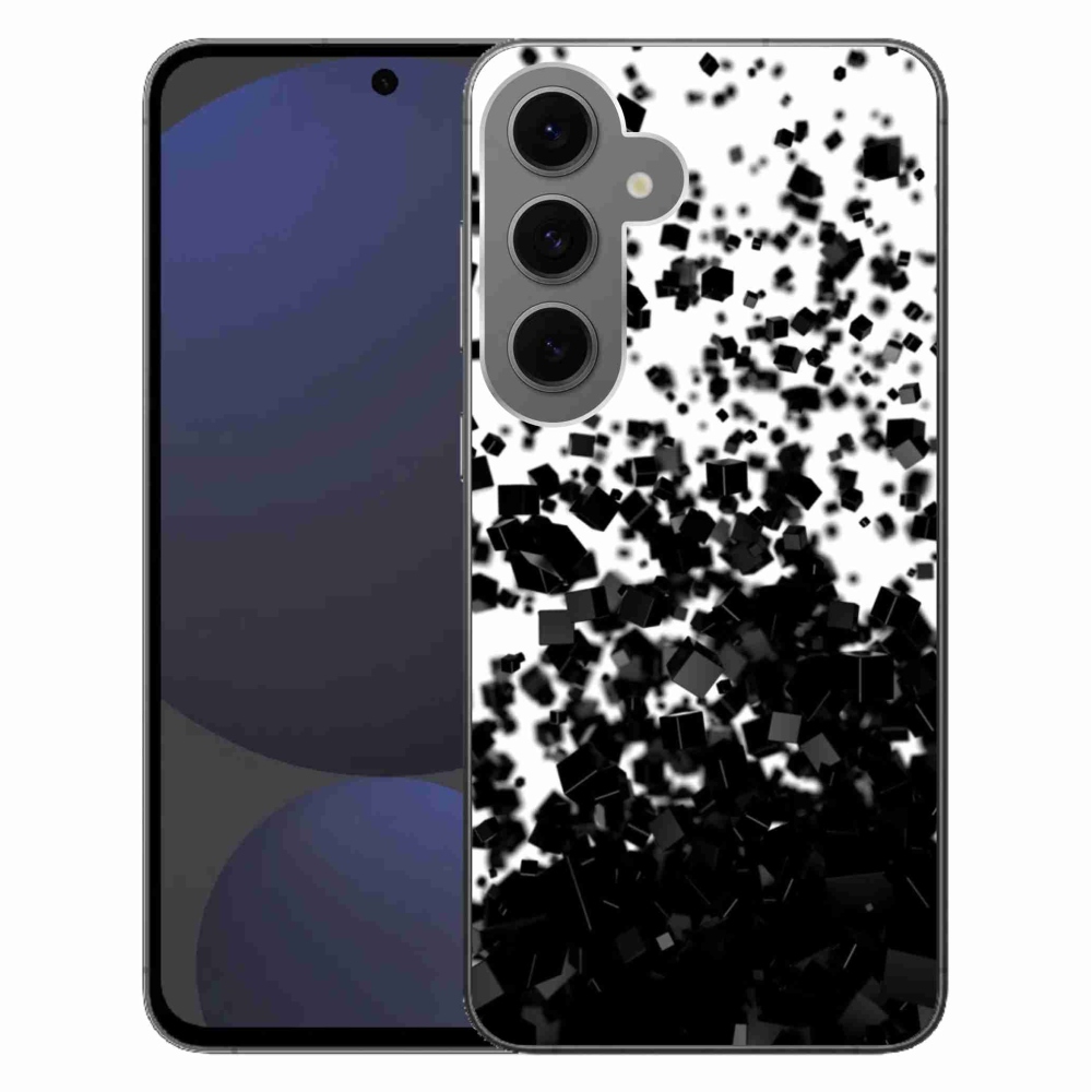 Gelový kryt mmCase na Samsung Galaxy S24 FE - abstraktní vzor 1
