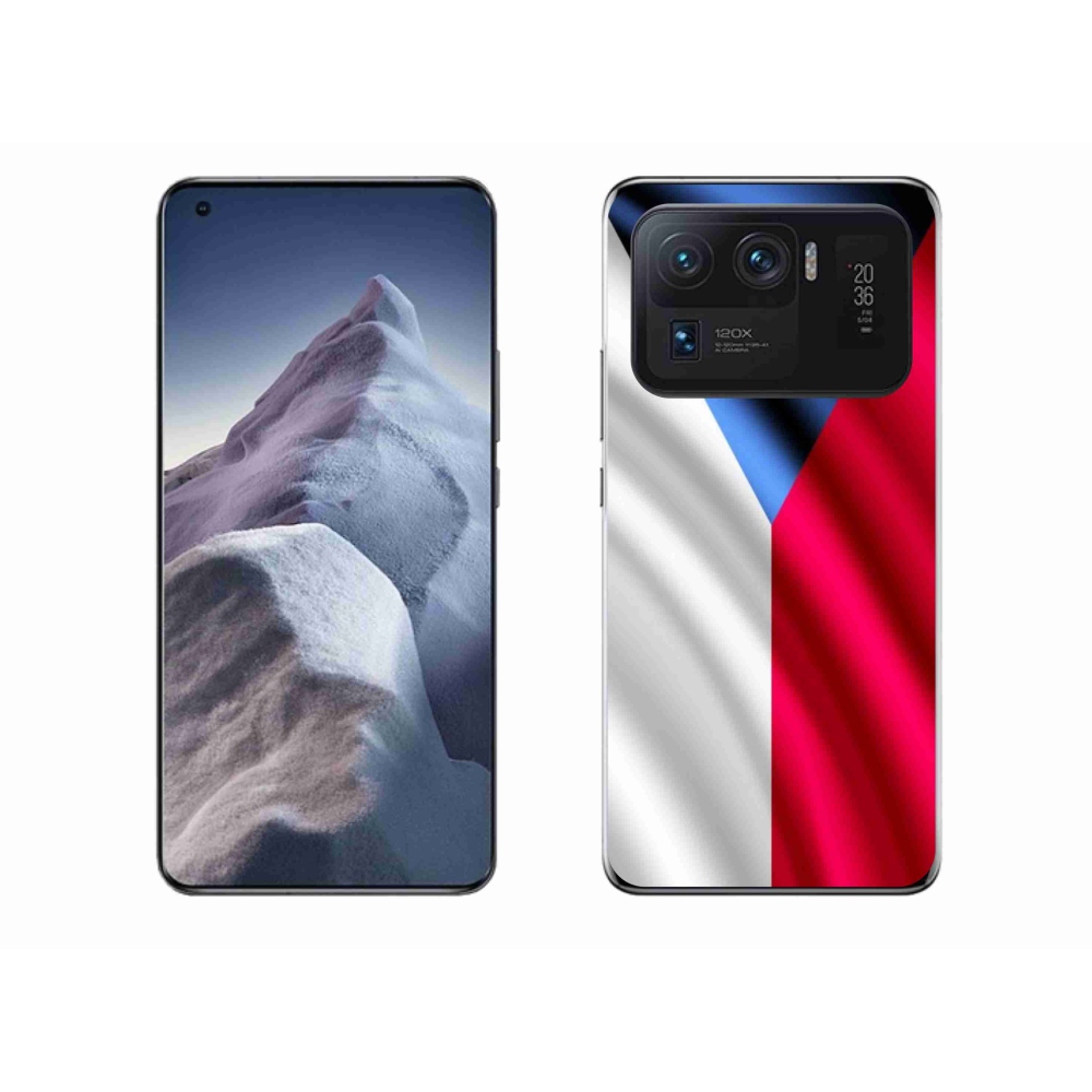 Gelový kryt mmCase na mobil Xiaomi Mi 11 Ultra - česká vlajka