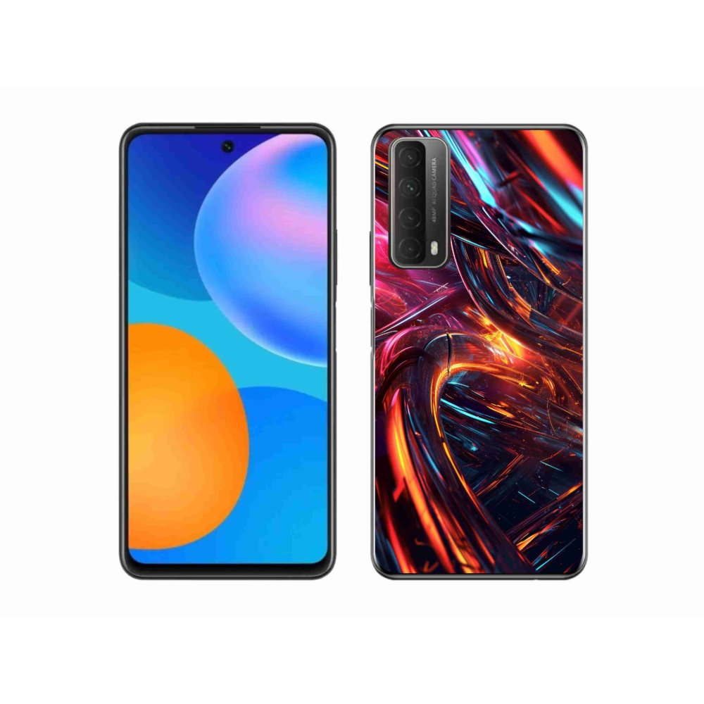 Gelový kryt mmCase na Huawei P Smart (2021) - abstraktní motiv 10