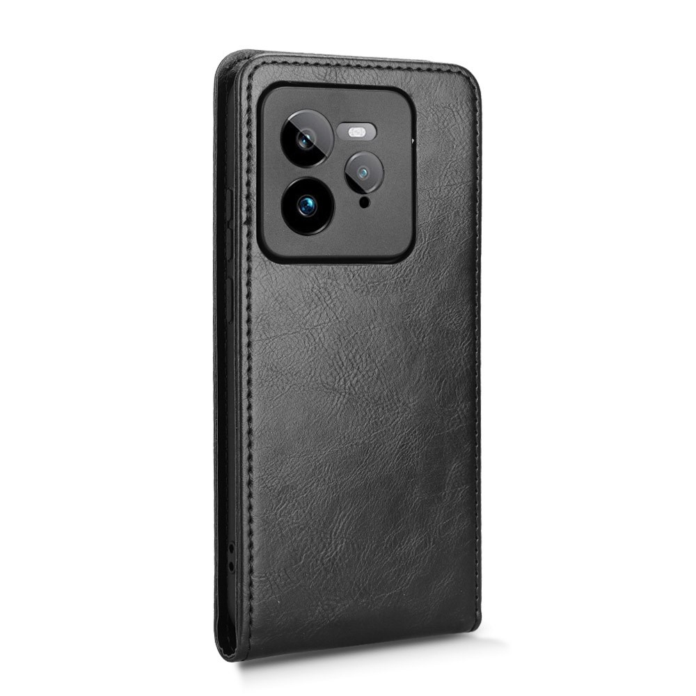 Vert flipové pouzdro na Realme GT 7 Pro 5G - černé