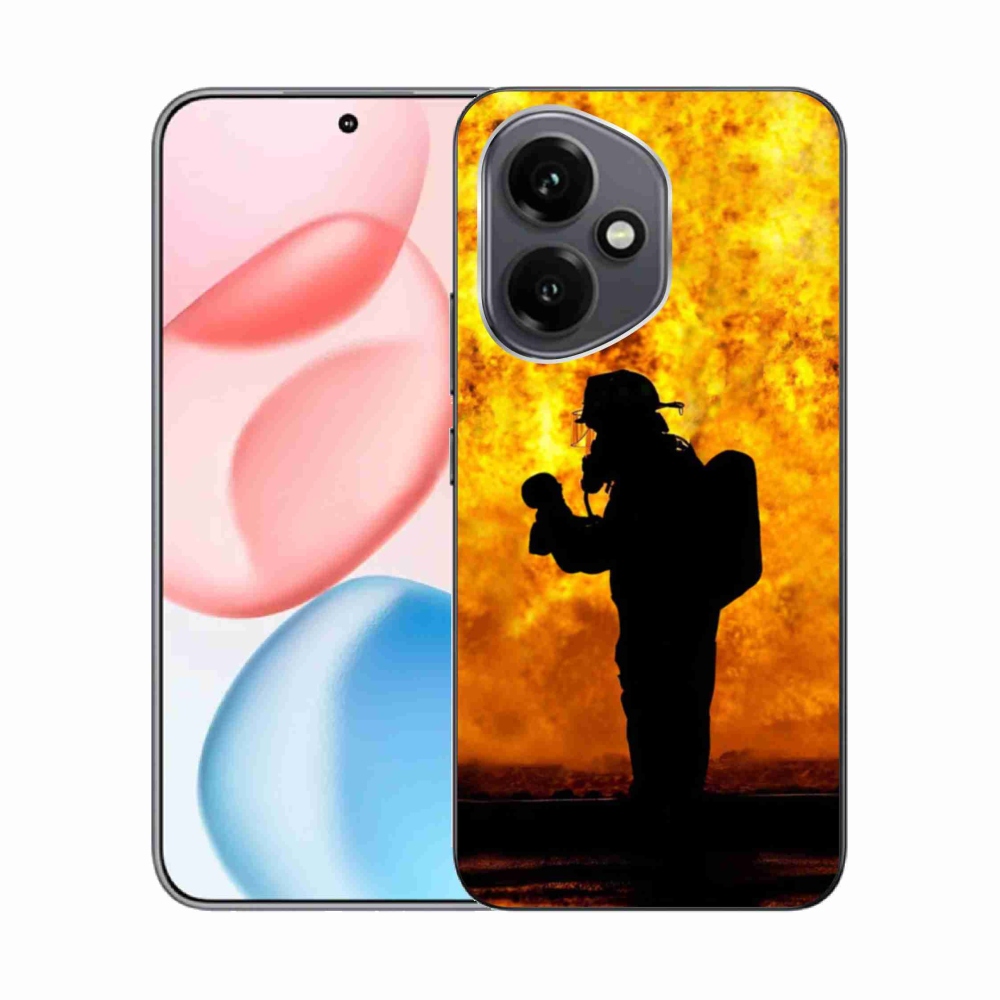 Gelový kryt mmCase na Honor 400 - hasič