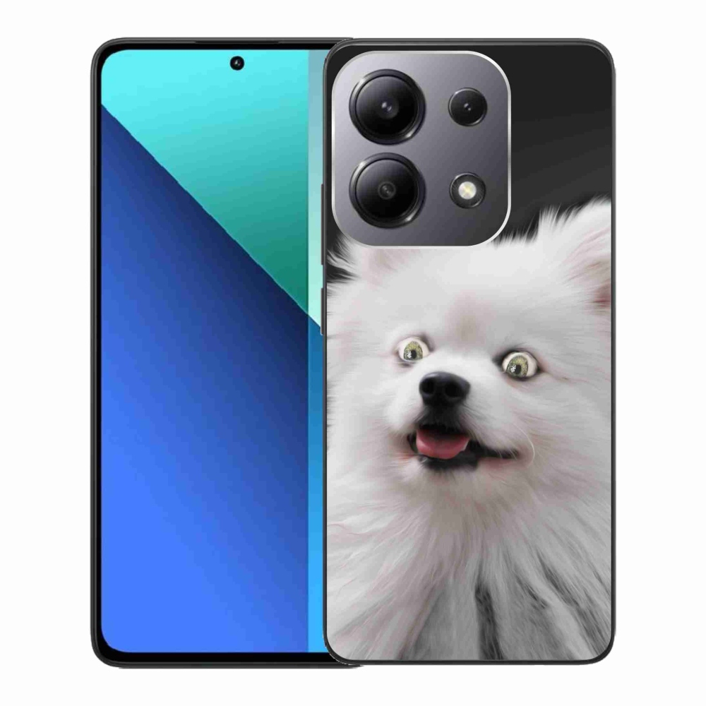 Gelový kryt mmCase na Xiaomi Redmi Note 13 - bílý špic