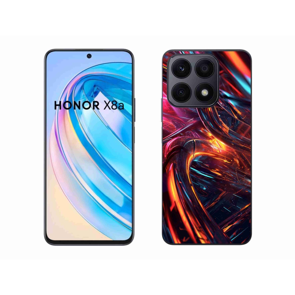 Gelový kryt mmCase na Honor X8a - abstraktní motiv 10