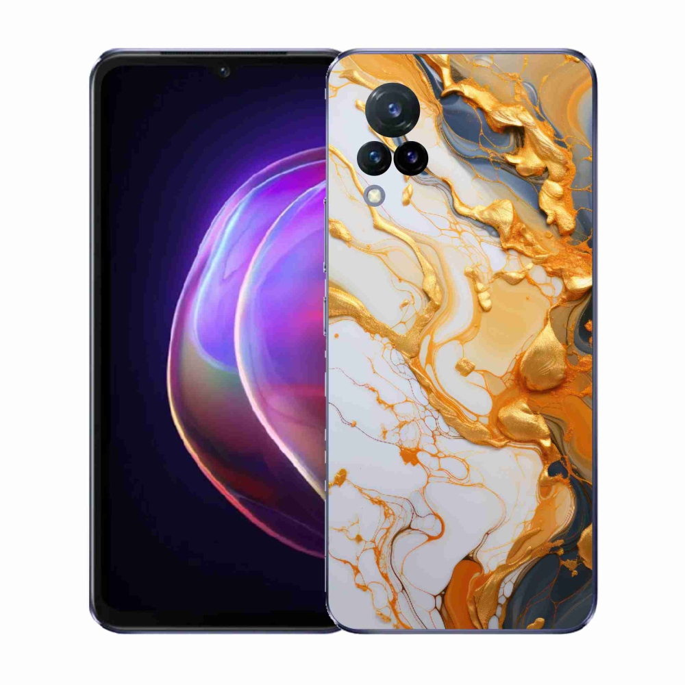 Gelový kryt mmCase na Vivo V21 4G/5G - abstraktní motiv 6