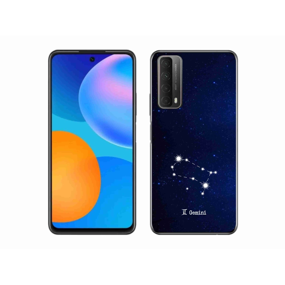 Gelový kryt mmCase na Huawei P Smart (2021) - souhvězdí Blíženců