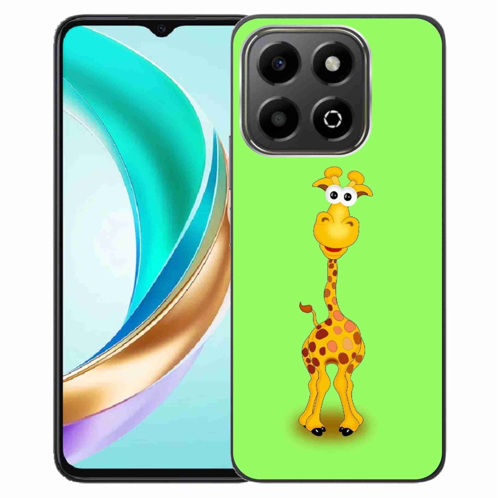 Gelový kryt mmCase na Honor X6b - kreslená žirafa