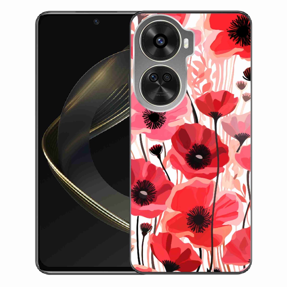 Gelový kryt mmCase na Huawei Nova 12 SE - vlčí mák 1