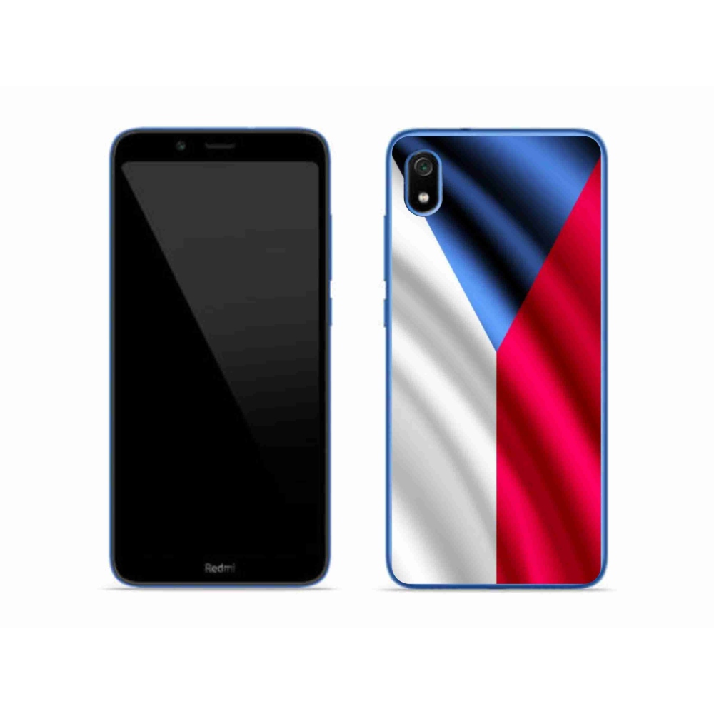 Gelový kryt mmCase na mobil Xiaomi Redmi 7A - česká vlajka