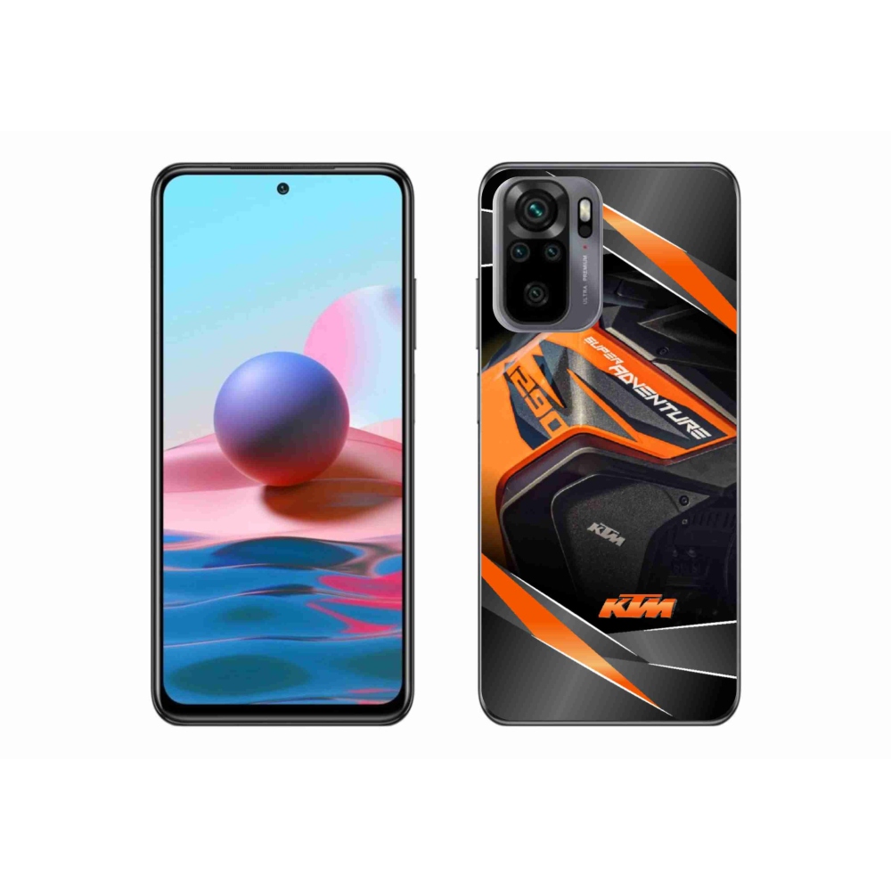 Gelový kryt mmCase na Xiaomi Poco M5s - motorka ktm