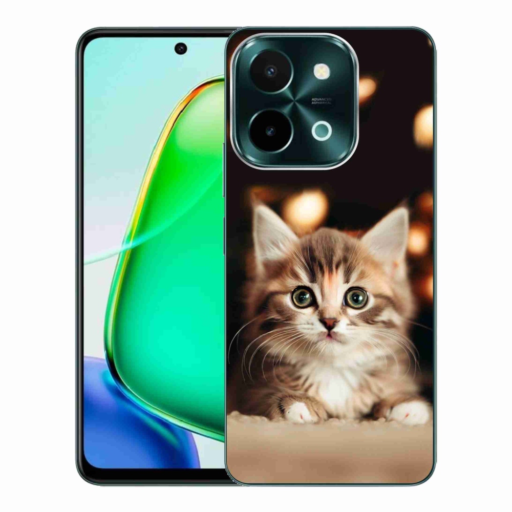 Gelový kryt mmCase na Vivo Y28 - roztomilé kotě 2