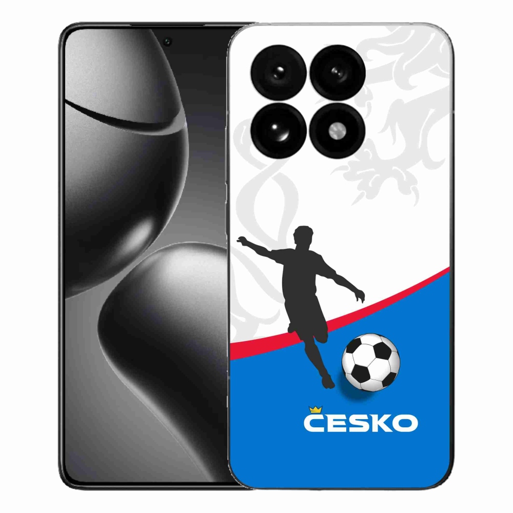 Gelový kryt mmCase na Xiaomi 15T - fotbal Česko 1