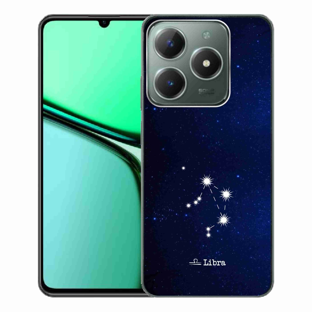 Gelový kryt mmCase na Realme C61 - souhvězdí Váhy